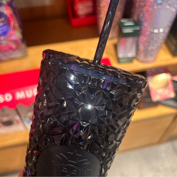 Starbucks Prism Navy Blue Gem Iridescent Cup Tumbler 24oz Venti Holiday 2024 NWT - Picture 10 of 12